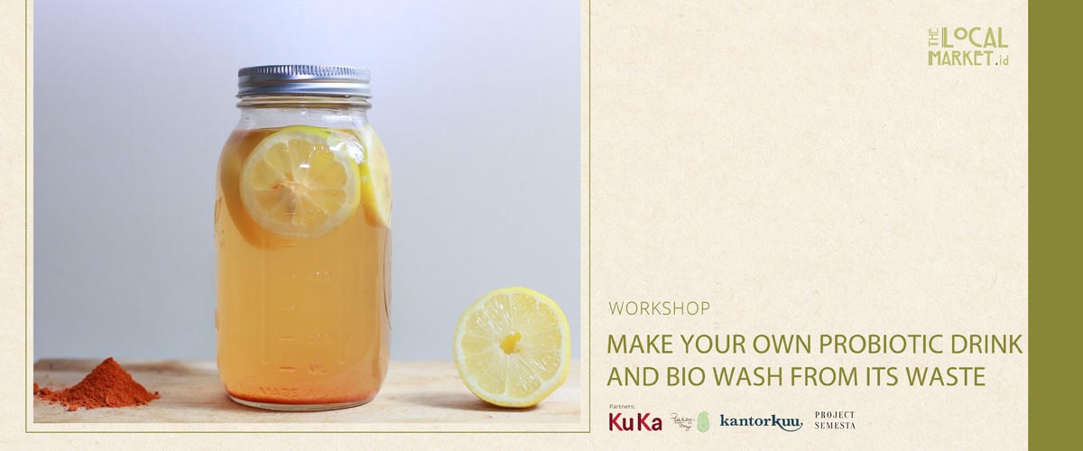 MAKE YOUR OWN PROBIOTIK DRINK AND BIO WASH FROM ITS WASTE WITH SAHI
